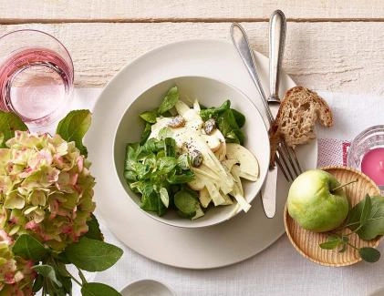 Fenchel-Apfel-Salat mit Curry