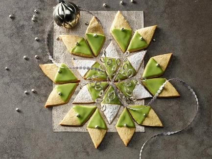 Mandel-Matcha-Rauten