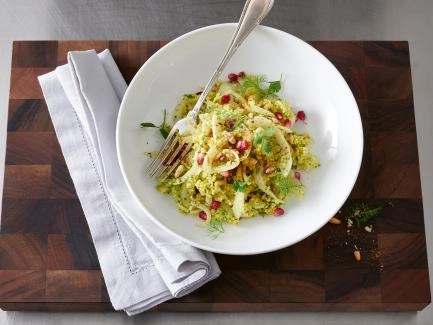 Fenchel-Couscous-Salat mit Granatapfel