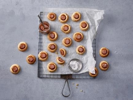 Gewürzknöpfe mit Caramel und Fleur de Sel 